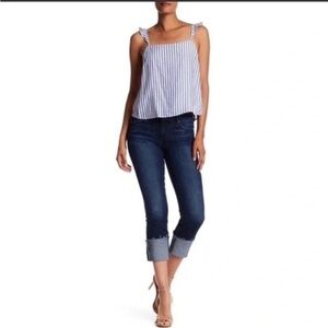 Joe's Jeans Deep Blue Cropped Denim